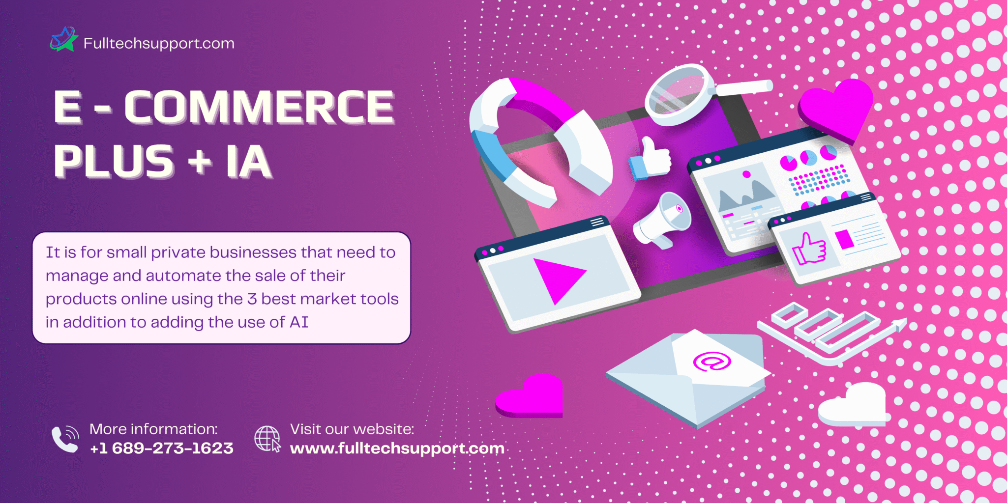 Purple and Pink Modern Digital marketing Agency Banner-en